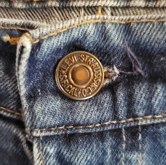 Vintage Levi 505 Jeans Actual waist 34" - Picture 7 of 12